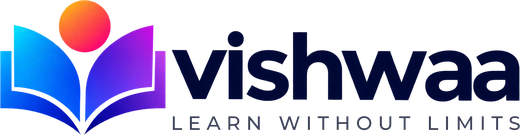 Vishwaa logo, learn without limits