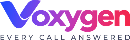 Voxygen logo, every call answered
